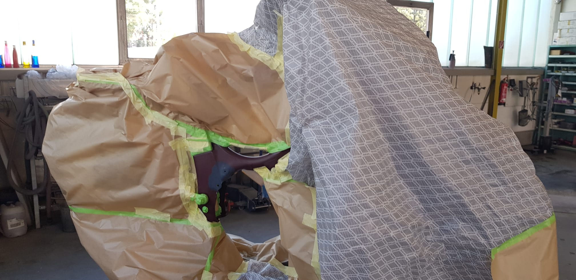 Simson vor der Lackierung